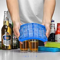 justone choice 24 Ice Cube Hot Silicone Freeze Mold Bar Pudding Jelly Chocolate Maker Mold Box Cold Drinking-thumb1