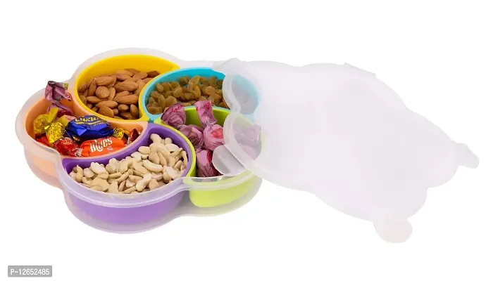 CLOUDTAIL CHOICE Masala Boxes for Kitchen Multi Color (5 Bowls) (Color May Vary As Per Available)-thumb3