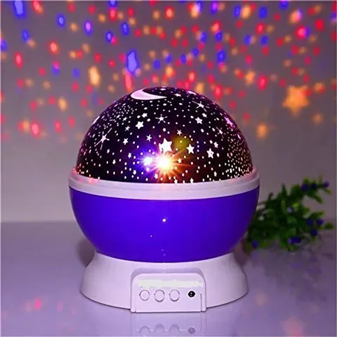 CLOUDTAIL CHOICE Star Master Colorful Romantic LED Cosmos Sky Starry Moon Beauty Night Projector Bed Side Lamp with USB Cable
