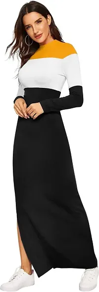 Stylish Fancy Lycra Bodycon Dress For Women-thumb1