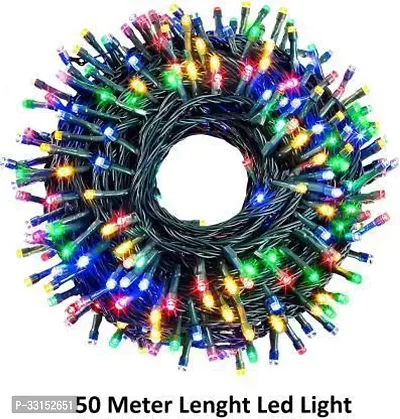 Aj Enterprises 400 Leds 50.8 M Multicolor Color Changing, Flickering, Steady String Rice Lights Pack Of 1