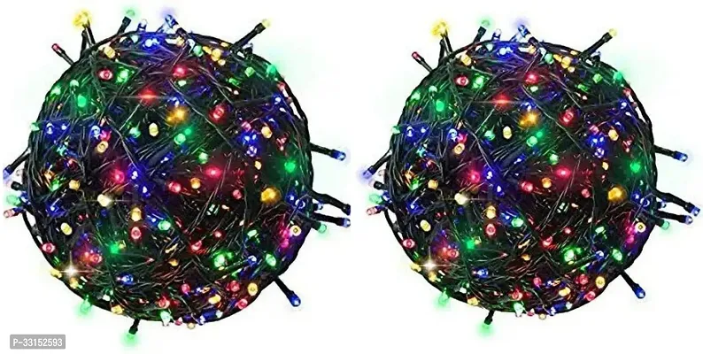 Parveen 40 Leds 10.54 M Multicolor Color Changing String Rice Lights Pack Of 2