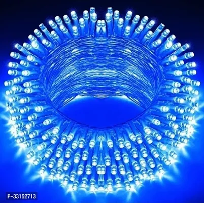 Herikon 40 Leds 11.5 M Blue Steady Ball Rice Lights Pack Of 1-thumb0