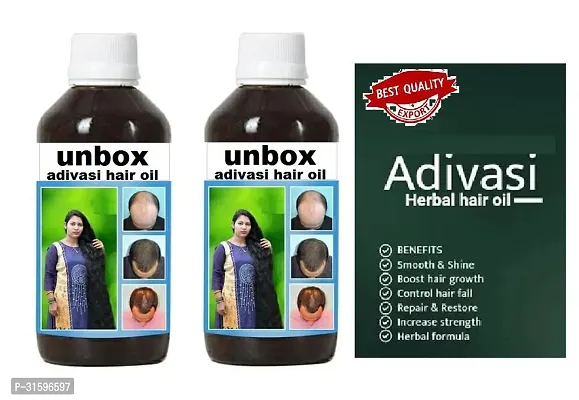 Unbox Adivasi Herbal Hair Oil Pack of 2