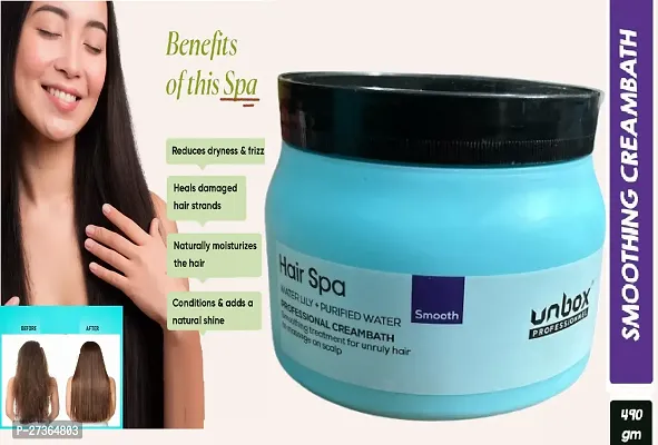 Unbox Smoothening  hair spa -490 g-thumb0