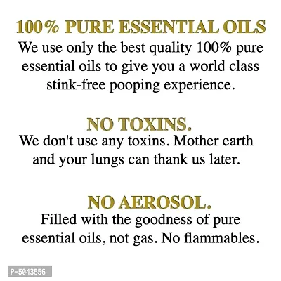 Mask a Poo (120 ml) with Pure Essential Oils, Pre-Poop Spray, Bathroom Air Freshener-thumb5