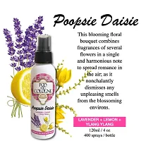 Poopsie Daisie (120 ml) with Pure Essential Oils, Pre-Poop Spray, Bathroom Air Freshener-thumb1