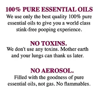 Poop Essentials (120 ml) with Pure Essential Oils, Pre-Poop Spray, Bathroom Air Freshener-thumb4