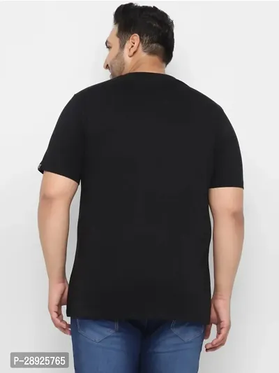 Trendy Plus Size Printed Round Neck T-Shirt for Men-thumb2