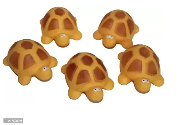 Turtles Toys Chu Chu Baby Bath Tub Toys Squeeze Soft Turtles Toys for Toddler Kids ( Pack of 5 Non-Toxic)