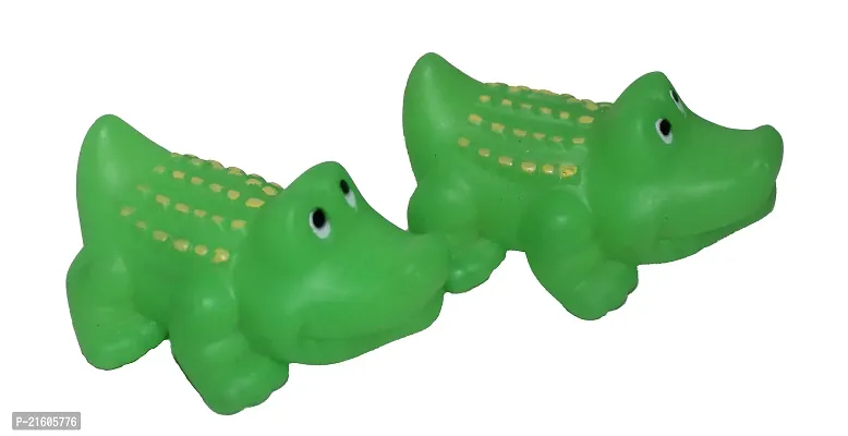 Soft Toys Squeezy Chu Chu Crocodiles , Crocodiles Family , Bath Rubber Toy , Set of 3-thumb2