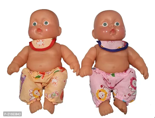 The Real looking Cute Baby Toy / Doll Golu Baba Toys ( Multi 22cm )