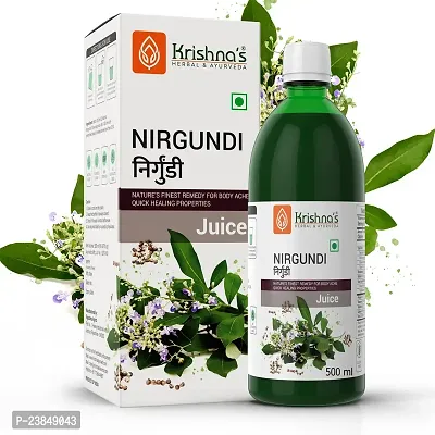 Krishna's Nirgundi Juice - 500 ml-thumb0