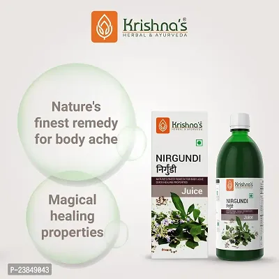 Krishna's Nirgundi Juice - 500 ml-thumb3