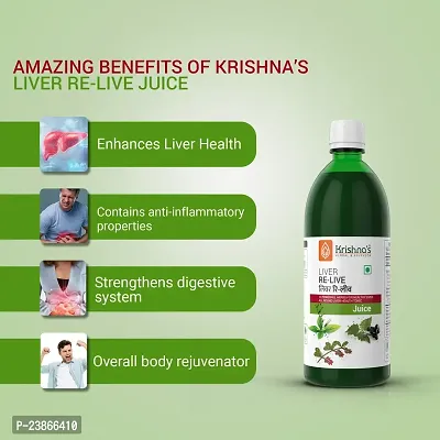 Krishna's Liver Relive Juice - 500 ml-thumb3