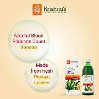 Krishna's Papaya Leaf Juice - 500 ml-thumb2