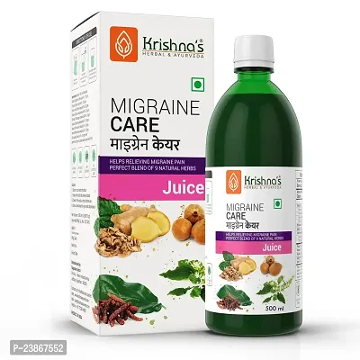 Krishna's  Migraine Care Juice - 500 ml-thumb0