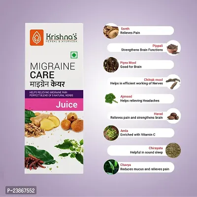 Krishna's  Migraine Care Juice - 500 ml-thumb5
