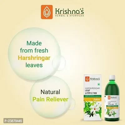 Krishna's Harshringar Leaf Juice - 500 ml-thumb4