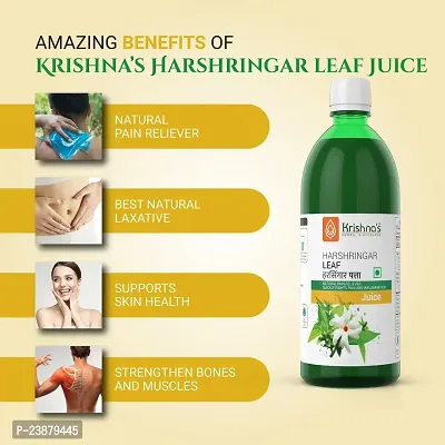 Krishna's Harshringar Leaf Juice - 500 ml-thumb5