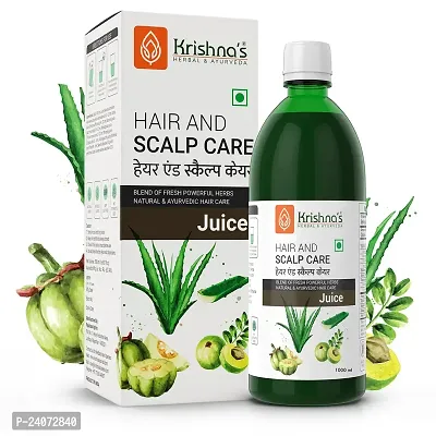Krishna's Hair  Scalp Care Juice - 1000 ml-thumb0