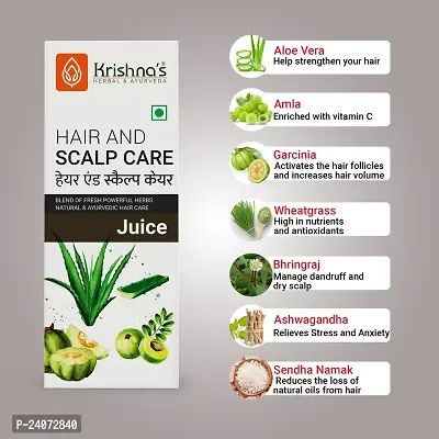 Krishna's Hair  Scalp Care Juice - 1000 ml-thumb3