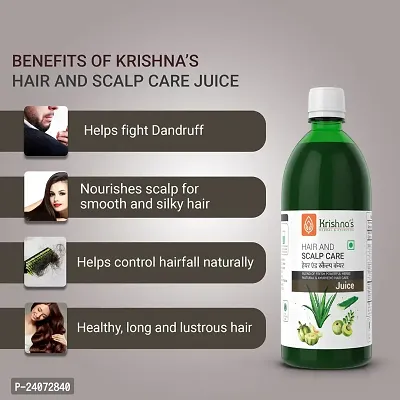 Krishna's Hair  Scalp Care Juice - 1000 ml-thumb5