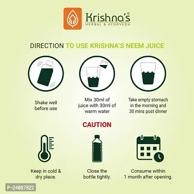 Krishna's Neem Juice - 1000 ml-thumb3