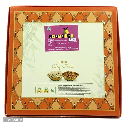 Chastity festival Dry fruits gift box - 450gram-thumb4