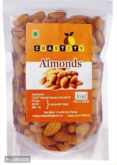 Natural Californian Almondsnbsp;-1000G (1Kg)-thumb0