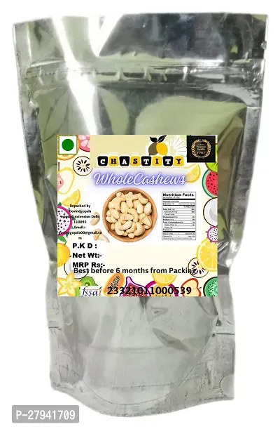 nbsp;Chastity Popular Whole Cashew W400 , Healthy Snack Cashews-200Gram-thumb3