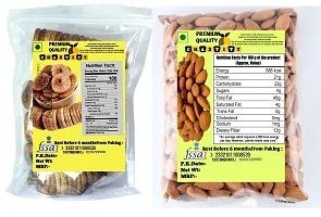 Premium Combo Pack Fig Anjeer and Almonds 200Gram-thumb1