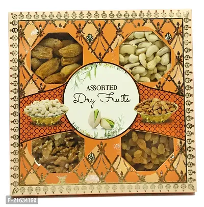 Chastity festival Dry fruits gift box - 450gram-thumb3