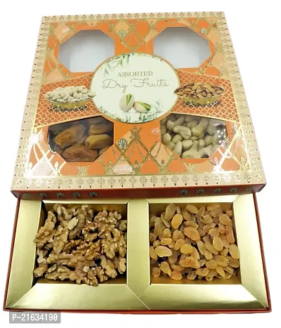 Chastity festival Dry fruits gift box - 450gram-thumb0