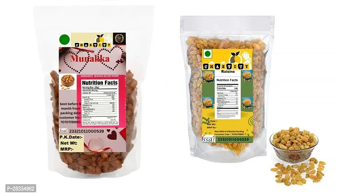 Premium Combo Pack Premium Quality Raisins and Makhananbsp;400G-thumb2