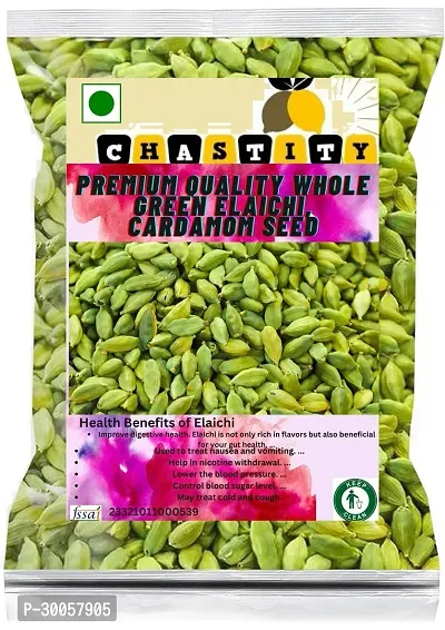 Natural Cardamom Elaichi Green Whole 50G-thumb0