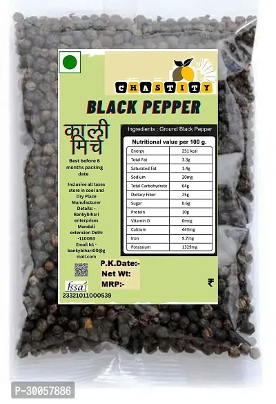 Natural Black Pepper Corn Whole 50G-thumb2