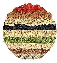 Mixed Dry Fruits Healthy Dried Nutmix, Assorted Nutsnbsp;(250G)-thumb2