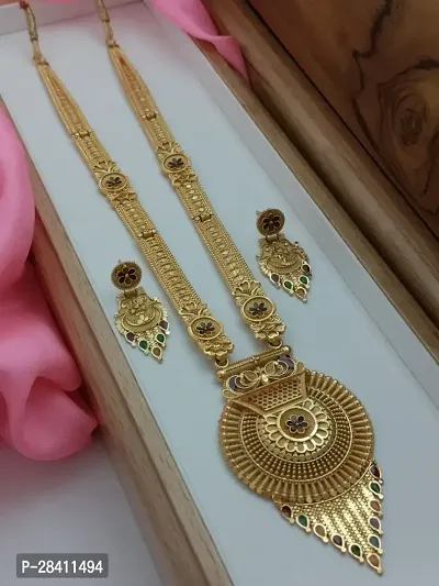 Trendy Brass Jewellery Set for Women