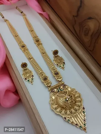 Trendy Brass Jewellery Set for Women