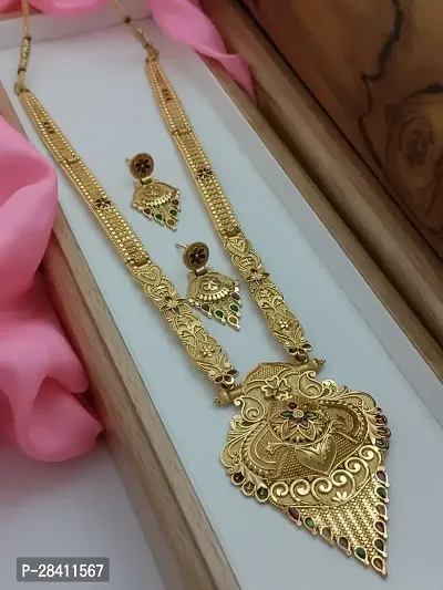 Trendy Brass Jewellery Set for Women