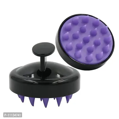 Giffy? Shampoo Brush Scalp Hair Care Brush with Soft Silicone Scalp Massager for Wet and Dry Use