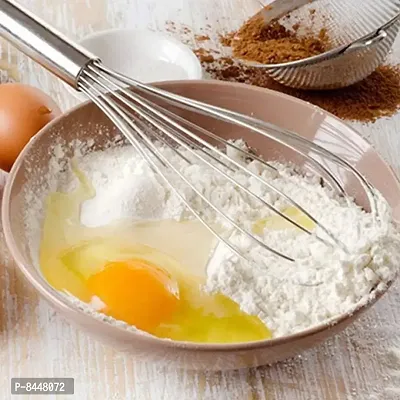 Manual Hand Kitchen Beater Tool Stainless Steel Egg Baking Whisk Stainless Steel Balloon Whisk-thumb4