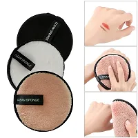 Microfiber Reusable Makeup Remover Pads Washable Makeup Removal Cloth Towel-thumb2