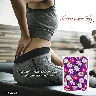Giffy? Electric Hot Water Bag | Heating Pad | Warm Bottle | Automatic Power Cut | Quick Pain Relief | Keep Warm During Winters | Multi-Design-thumb3