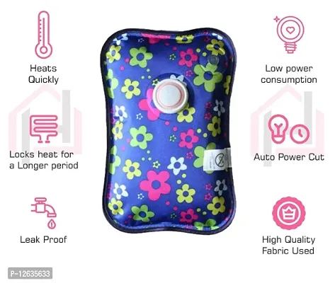 Giffy? Electric Hot Water Bag | Heating Pad | Warm Bottle | Automatic Power Cut | Quick Pain Relief | Keep Warm During Winters | Multi-Design-thumb4