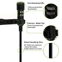 Mobfest 3.5mm Clip Microphone For Youtube, Collar Mike For Voice Recording, Lapel Mic Mobile, Pc, Laptop, Android Smartphones, Dslr Camera Microphone-thumb3