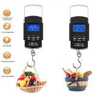 Giffy? Best quality / Portable Digital 50 Kg Weighing / Scale with Metal Hook / Weighing Scale-thumb1