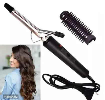 Hair Straighting Iron Built Temperature Setting Hair Brush For Styling-thumb0