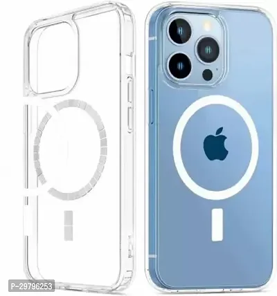 Back Cover for Apple Iphone 13 Transparent Pack of 1-thumb0